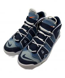 NIKE（ナイキ）の古着「Air More Uptempo Denim」｜ネイビー×ホワイト