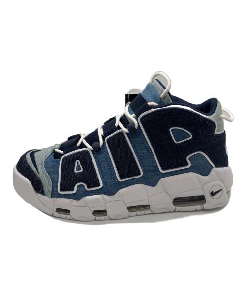 NIKE（ナイキ）NIKE (ナイキ) Air More Uptempo Denim ネイビー×ホワイト サイズ:28.5の古着・服飾アイテム