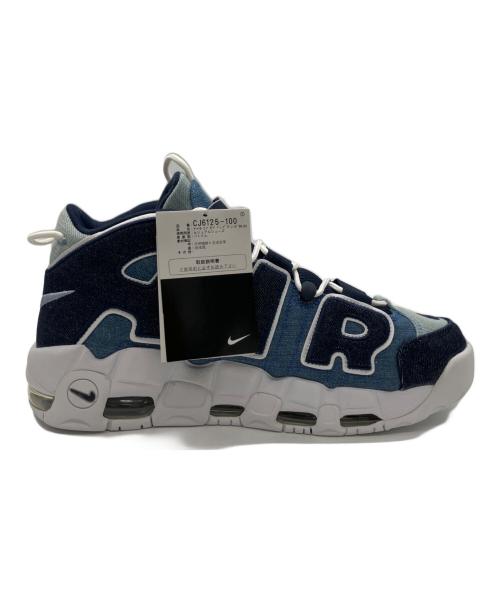 NIKE（ナイキ）NIKE (ナイキ) Air More Uptempo Denim ネイビー×ホワイト サイズ:28.5の古着・服飾アイテム