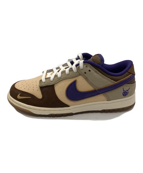 NIKE（ナイキ）NIKE (ナイキ) NIKE DUNK LOW Setsubun ベージュ×パープル サイズ:28 未使用品の古着・服飾アイテム