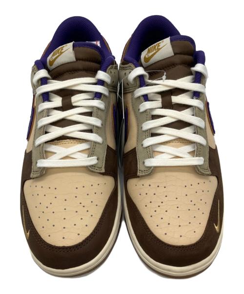NIKE（ナイキ）NIKE (ナイキ) NIKE DUNK LOW Setsubun ベージュ×パープル サイズ:28 未使用品の古着・服飾アイテム
