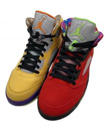 NIKE（ナイキ）の古着「Air Jordan 5 What The」｜イエロー×レッド