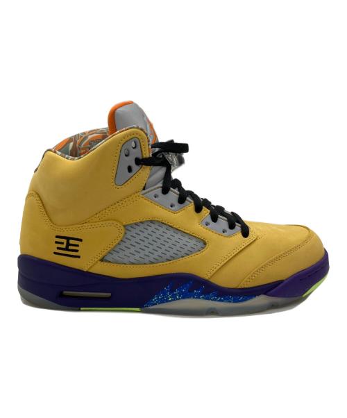 NIKE（ナイキ）NIKE (ナイキ) Air Jordan 5 What The イエロー×レッド サイズ:28の古着・服飾アイテム