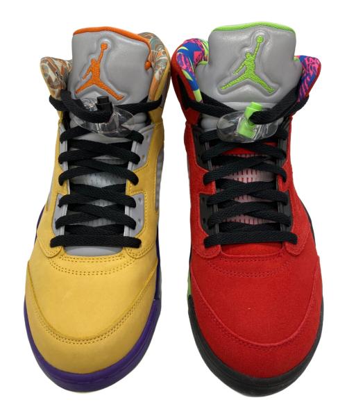 NIKE（ナイキ）NIKE (ナイキ) Air Jordan 5 What The イエロー×レッド サイズ:28の古着・服飾アイテム