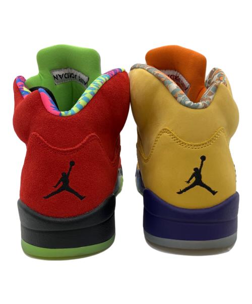 NIKE（ナイキ）NIKE (ナイキ) Air Jordan 5 What The イエロー×レッド サイズ:28の古着・服飾アイテム