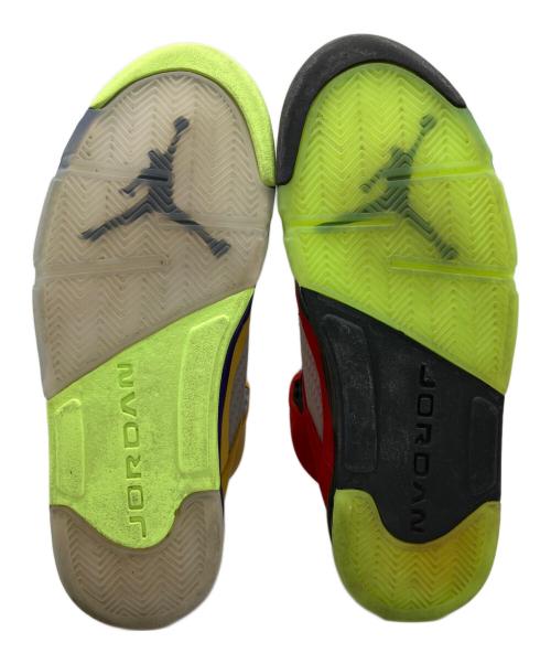 NIKE（ナイキ）NIKE (ナイキ) Air Jordan 5 What The イエロー×レッド サイズ:28の古着・服飾アイテム