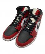 NIKEナイキ）の古着「Air Jordan 1 Mid Chicago Black Toe」｜レッド×ブラック