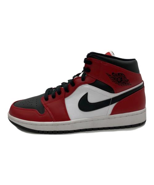 NIKE（ナイキ）NIKE (ナイキ) Air Jordan 1 Mid Chicago Black Toe レッド×ブラック サイズ:28.5の古着・服飾アイテム