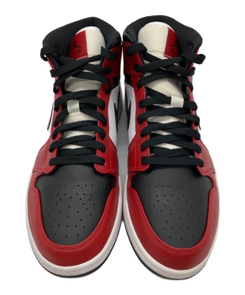 NIKE（ナイキ）NIKE (ナイキ) Air Jordan 1 Mid Chicago Black Toe レッド×ブラック サイズ:28.5の古着・服飾アイテム
