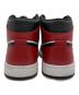 中古・古着 NIKE (ナイキ) Air Jordan 1 Mid Chicago Black Toe レッド×ブラック サイズ:28.5：9000円