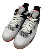 NIKEナイキ）の古着「Air Jordan 4 Retro Flight Nostalgia」｜ホワイト×ブラック