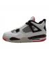 NIKE (ナイキ) Air Jordan 4 Retro Flight Nostalgia ホワイト×ブラック サイズ:28：8000円