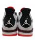中古・古着 NIKE (ナイキ) Air Jordan 4 Retro Flight Nostalgia ホワイト×ブラック サイズ:28：8000円