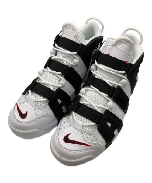 NIKE（ナイキ）NIKE (ナイキ) AIR MORE UP TEMPO ホワイト×ブラック サイズ:28の古着・服飾アイテム