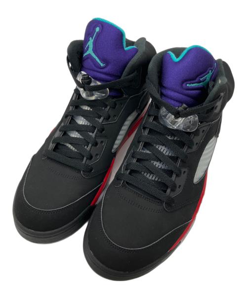 NIKE（ナイキ）NIKE (ナイキ) Air Jordan 5 Retro ブラック×レッド サイズ:28の古着・服飾アイテム