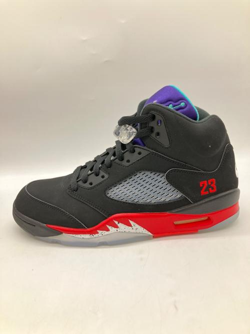 NIKE（ナイキ）NIKE (ナイキ) Air Jordan 5 Retro ブラック×レッド サイズ:28の古着・服飾アイテム