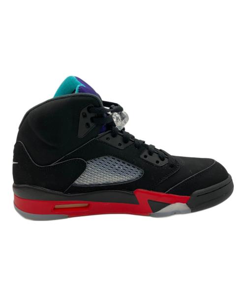 NIKE（ナイキ）NIKE (ナイキ) Air Jordan 5 Retro ブラック×レッド サイズ:28の古着・服飾アイテム