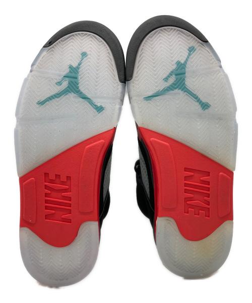 NIKE（ナイキ）NIKE (ナイキ) Air Jordan 5 Retro ブラック×レッド サイズ:28の古着・服飾アイテム