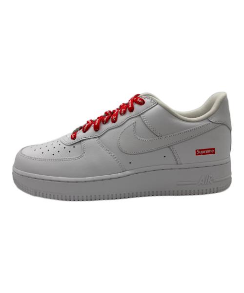 NIKE（ナイキ）NIKE (ナイキ) Supreme (シュプリーム) AIR FORCE1 LOW ホワイト サイズ:28 未使用品の古着・服飾アイテム