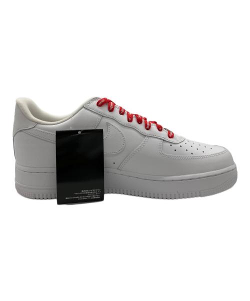 NIKE（ナイキ）NIKE (ナイキ) Supreme (シュプリーム) AIR FORCE1 LOW ホワイト サイズ:28 未使用品の古着・服飾アイテム