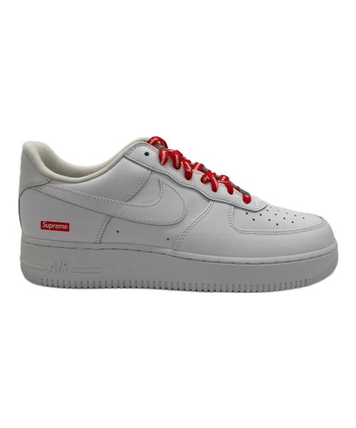 NIKE（ナイキ）NIKE (ナイキ) Supreme (シュプリーム) AIR FORCE1 LOW ホワイト サイズ:28 未使用品の古着・服飾アイテム