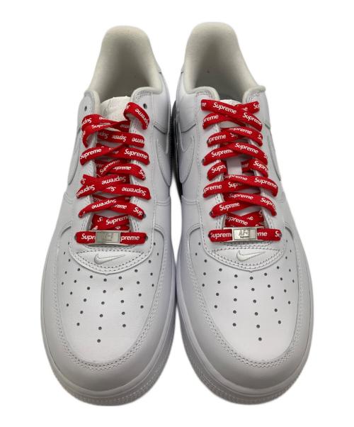 NIKE（ナイキ）NIKE (ナイキ) Supreme (シュプリーム) AIR FORCE1 LOW ホワイト サイズ:28 未使用品の古着・服飾アイテム