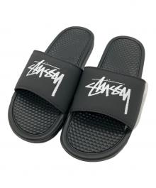 NIKE×stussy（ナイキ×ステューシー）の古着「BENASSI」｜ブラック