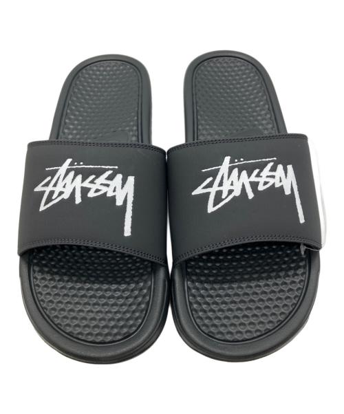 NIKE（ナイキ）NIKE (ナイキ) stussy (ステューシー) BENASSI ブラック サイズ:28 未使用品の古着・服飾アイテム