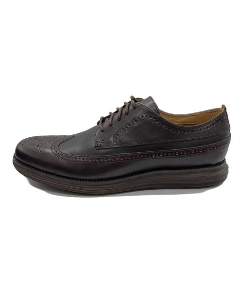 COLE HAAN（コールハーン）COLE HAAN (コールハーン) ウィングチップシューズ ダークブラウン サイズ:10の古着・服飾アイテム