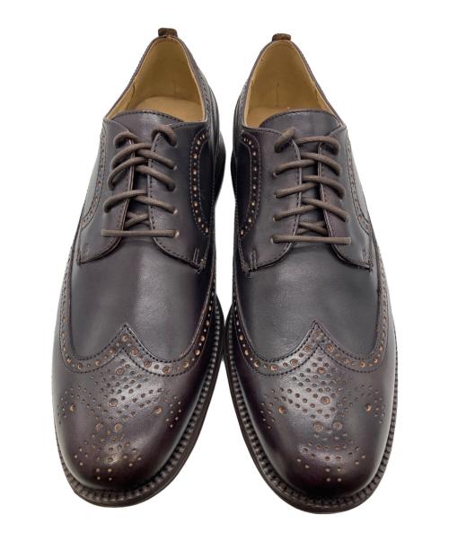 COLE HAAN（コールハーン）COLE HAAN (コールハーン) ウィングチップシューズ ダークブラウン サイズ:10の古着・服飾アイテム
