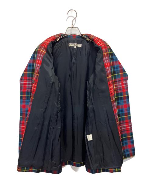 KATHARINE HAMNETT（キャサリンハムネット）KATHARINE HAMNETT (キャサリンハムネット) ダブルブレスト テーラードジャケット レッド サイズ:Mの古着・服飾アイテム