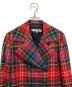 KATHARINE HAMNETT (キャサリンハムネット) ダブルブレスト テーラードジャケット レッド サイズ:M：7000円