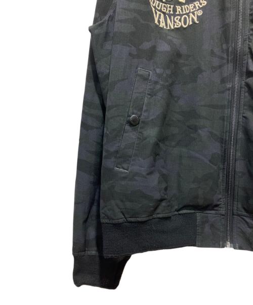 VANSON（バンソン）VANSON (バンソン) TOM＆JERRY MA-1ジャケット ブラック サイズ:Lの古着・服飾アイテム