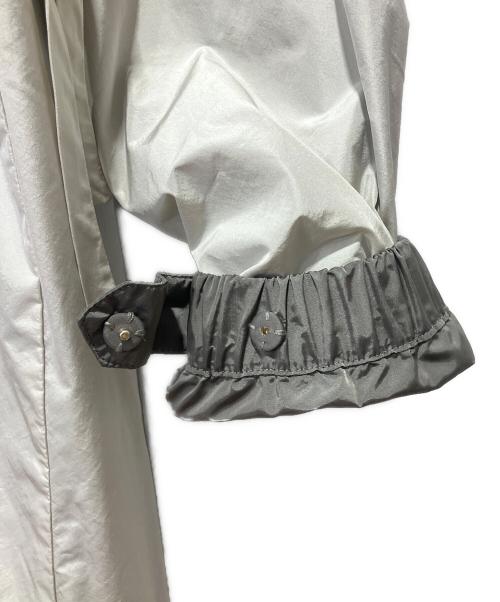 'S Max Mara（エスマックスマーラ）'S Max Mara (エスマックスマーラ) ナイロンフーデットコート グレー サイズ:40の古着・服飾アイテム