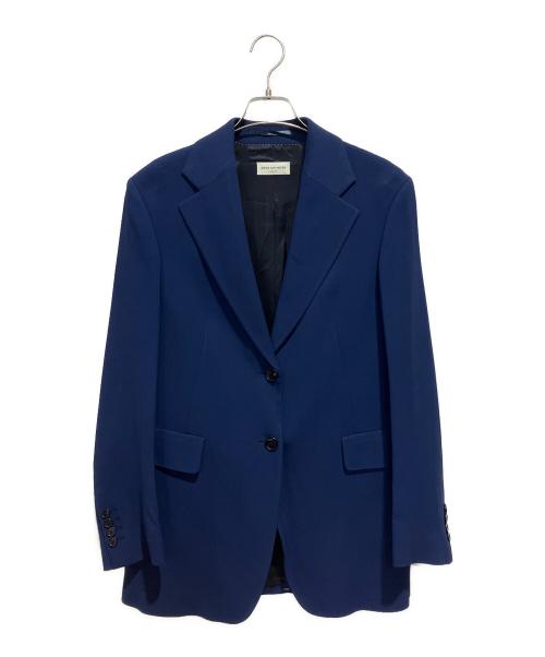 DRIES VAN NOTEN（ドリスヴァンノッテン）DRIES VAN NOTEN (ドリスヴァンノッテン) テーラードジャケット ブルー サイズ:34の古着・服飾アイテム