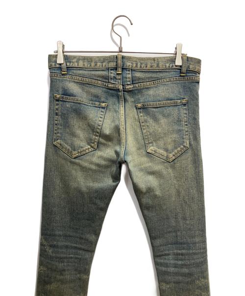 Saint Laurent Paris（サンローランパリ）Saint Laurent Paris (サンローランパリ) デストロイ加工デニムパンツ ブルー サイズ:29の古着・服飾アイテム