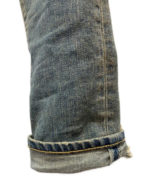 Saint Laurent Paris（サンローランパリ）Saint Laurent Paris (サンローランパリ) デストロイ加工デニムパンツ ブルー サイズ:29の古着・服飾アイテム