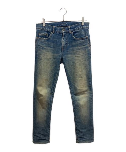 Saint Laurent Paris（サンローランパリ）Saint Laurent Paris (サンローランパリ) デニムパンツ インディゴ サイズ:28の古着・服飾アイテム