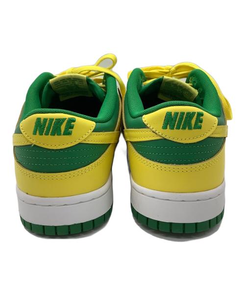 NIKE（ナイキ）NIKE (ナイキ) ローカットスニーカー グリーン×イエロー サイズ:27.5の古着・服飾アイテム