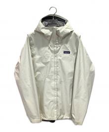 Patagonia1（パタゴニア）の古着「トレントシェル3L・レイン・ジャケット」｜ホワイト
