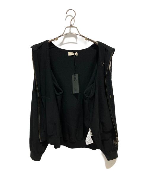 WIND AND SEA（ウィンダンシー）WIND AND SEA (ウィンダンシー) Bouclet Zip-up Hooded Sweatshirt ブラック サイズ:Sの古着・服飾アイテム