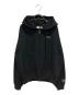 WIND AND SEA（ウィンダンシー）の古着「Bouclet Zip-up Hooded Sweatshirt」｜ブラック