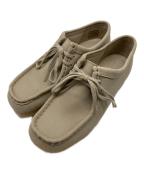CLARKSクラークス）の古着「ワラビーシューズ」｜ベージュ