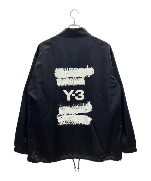 Y-3（ワイスリー）Y-3 (ワイスリー) U GFX COACH JKT ブラック サイズ:Mの古着・服飾アイテム