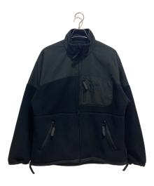 WHITE MOUNTAINEERING（ホワイトマウンテ二アニング）の古着「W.M.B.C. × WILD THINGS FLEECE JACKET」｜ブラック