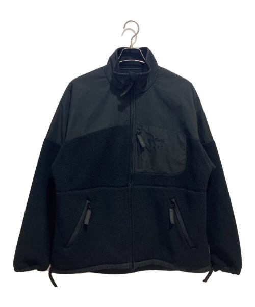 WHITE MOUNTAINEERING（ホワイトマウンテ二アニング）WHITE MOUNTAINEERING (ホワイトマウンテ二アニング) W.M.B.C. × WILD THINGS FLEECE JACKET ブラック サイズ:Lの古着・服飾アイテム