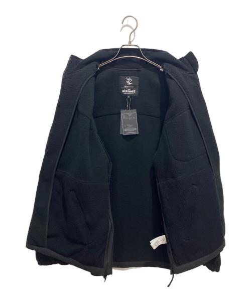 WHITE MOUNTAINEERING（ホワイトマウンテ二アニング）WHITE MOUNTAINEERING (ホワイトマウンテ二アニング) W.M.B.C. × WILD THINGS FLEECE JACKET ブラック サイズ:Lの古着・服飾アイテム