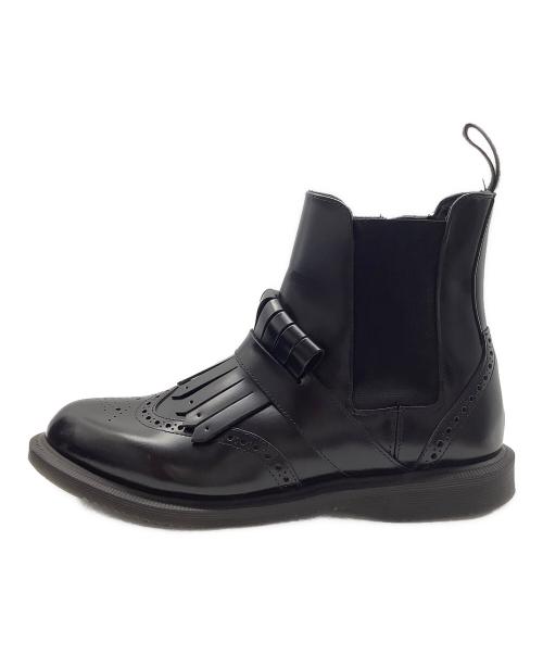 Dr.Martens（ドクターマーチン）Dr.Martens (ドクターマーチン) TINA サイドジップブーツ ブラック サイズ:UK9の古着・服飾アイテム