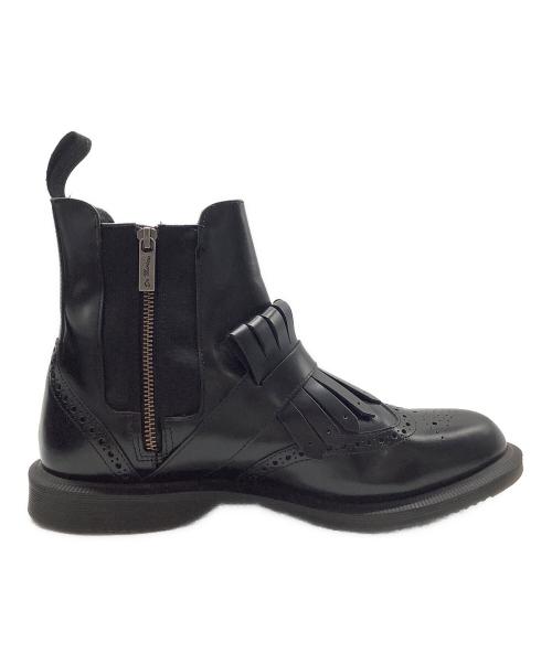 Dr.Martens（ドクターマーチン）Dr.Martens (ドクターマーチン) TINA サイドジップブーツ ブラック サイズ:UK9の古着・服飾アイテム