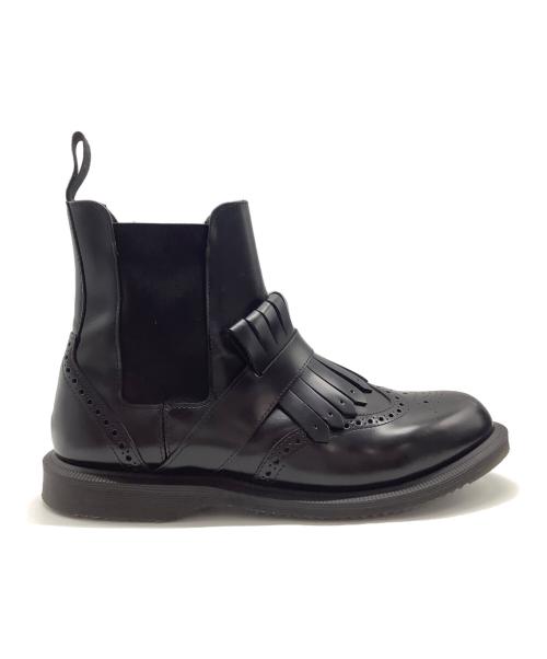 Dr.Martens（ドクターマーチン）Dr.Martens (ドクターマーチン) TINA サイドジップブーツ ブラック サイズ:UK9の古着・服飾アイテム